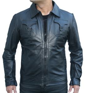Vestes d'hiver en cuir personnalisées OEM, style letterman, brodées, pour hommes, en vente à prix de gros. - Product Image 2