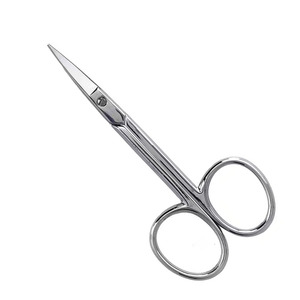 Ciseaux à cuticules à lames affûtées et pointes fines, finition miroir, design classique, ciseaux pour nail art - Product Image 6