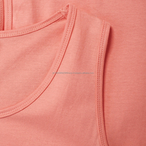 Camiseta sin Mangas Deportiva de Verano para Hombre, Estilo Vintage, Cuello en U, Tejido de Punto de 300 g/m², Diseño Liso - Product Image 5