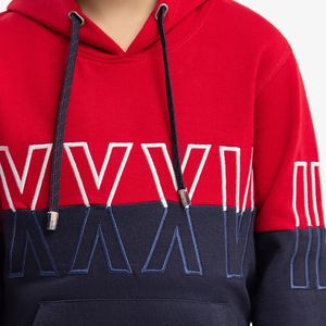 เสื้อฮู้ดเด็กผู้ชายลายกราฟิก เสื้อกันหนาวมีฮู้ดลำลอง สตรีทแวร์ แขนยาว แฟชั่น - Product Image 5