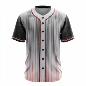 Maillots de baseball personnalisés en sublimation pour hommes – Vente chaude – Uniformes d'équipe et de club – T-shirts de sport à séchage rapide - Product Image 4