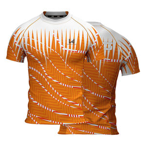 Maillot de sport pour homme Wear 4 Games, personnalisé avec logo frontal, léger, compressif, respirant, écologique, séchage rapide, hautement élastique - Product Image 4