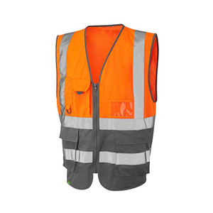 Customized Design Construction Safety Vest New Design Custom Made Safety Zip Vest <b>Jacket</b> for <b>Worker</b> by Star Crystal Enterprises - Product Image 4