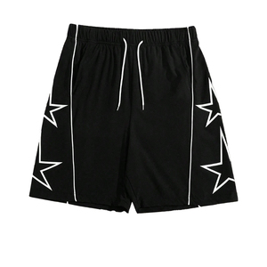 2026 Hotselling High Quality Custom 100% Cotton Vintage Solid Color Breathable Double <b>Layer</b> Mesh Shorts for Men - Product Image 1