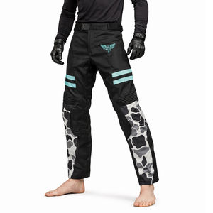 กางเกงขี่มอเตอร์ไซค์แบบสั่งทำพิเศษสำหรับผู้ชาย กางเกงแข่งรถมอเตอร์ไซค์แบบมีแผ่นลายพราง ระบายอากาศได้ดี กางเกงสำหรับนักขี่มอเตอร์ไซค์ขายส่ง - Product Image 1