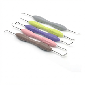 Kit de Instrumentos para Rellenos Dentales de Composite, 5 Piezas, Mango de Silicona, Manual, Clase I, Hecho en Pakistán - Product Image 1