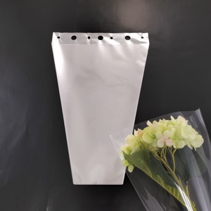 Fundas para Ramos de Flores de Fábrica, Reciclables, con Logotipos Personalizados Impresos, Transparentes, de BOPP, Impermeables, Aptas para Alimentos, No Tóxicas - Product Image 5
