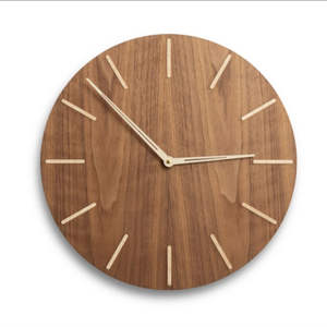 Horloge en bois Horloge murale en bois Horloge en bois rustique Horloge en bois faite à la main Horloge de bureau en bois - Product Image 5