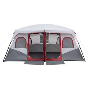 Tenda Familiare Gigante a 2 Stanze per 10 Persone con Tasche Portaoggetti per Accessori da Campeggio e Fiere - Product Image 1
