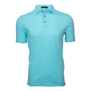 Chemise à manches courtes pour homme, couleur violette, style décontracté, coupe classique, respirante, séchage rapide, tissu en polyester tricoté - Product Image 6