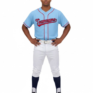 Customized Color Baseball Uniform Premium Quality Bulk Quantity Low MOQ Baseball Uniform For Sports Wear - Product Image 1