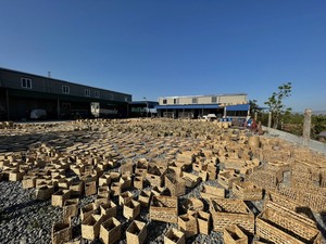 Plateau de service ovale en jonc de mer fait main, le plus vendu, avec poignées latérales, plateau de présentation écologique pour la décoration intérieure, fournisseur en gros - Product Image 5