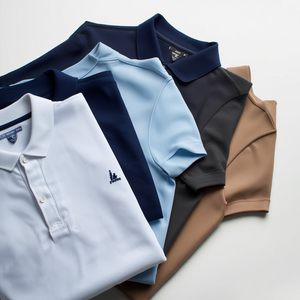 Grade A Men’s Polo and T-Shirts Premium Cotton Short Sleeve High Quality Bulk Apparel with OEM ODM Customization - Product Image 6