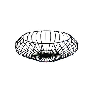 Household Azora Industries Eco-Friendly Metal Wire <b>Mesh</b> <b>Storage</b> <b>Basket</b> Handle Portable Rectangle Wrought Iron Food <b>Storage</b> - Product Image 5