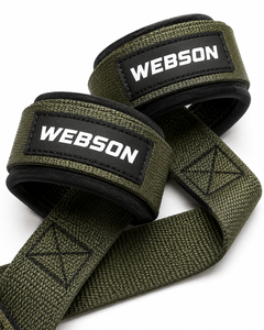 Correas de levantamiento Webson de nailon para gimnasio, antideslizantes, con cierre de velcro, unisex, azules, precio mayorista, baratas, transpirables - Product Image 5