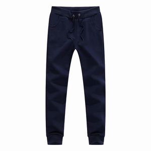 Pantalones de Lona Negros de Pierna Ancha para Hombre, Estilo Hip Hop, Cintura Elástica con Cordón, Bolsillos Laterales, Casuales, Ligeros, para Primavera - Product Image 2
