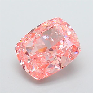 Exquisita Piedra Preciosa Suelta de Corte Cojín Rosa de 2 Quilates con Brillo Simétrico de Élite y Claridad de Color Intensa Excepcional - Product Image 1