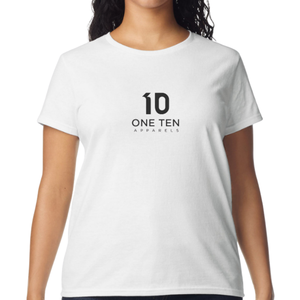 Camiseta de Mujer Blanca de Algodón Suave, Informal, de Manga Corta, Cómoda, Básica, Ropa de Moda, Ropa Personalizada al por Mayor - Product Image 5