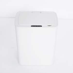 Cubos de basura inteligentes Cubo de basura con sensor sin contacto blanco con función de desodorante absorbente de olores - Product Image 2