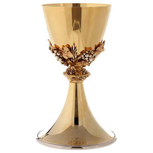 Luxury Chalice With Gold Interior Premium Religious Style Brass Goblet For Ceremony Decoration Party Wine Drinking Glass Chalice - Product Image 6