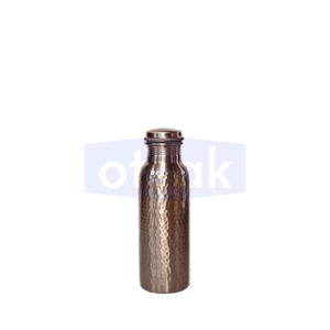 Elegant Hammered <b>Copper</b> Eco-Friendly Reusable Portable <b>Drinking</b> <b>Bottle</b> for Office Kitchen Home and Gift - Product Image 4