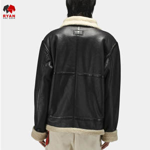 Chaqueta de Cuero con Cierre de Cremallera y Diseño Personalizado Ryan Pro Gear, Tejido Cómodo con Logotipo Personalizado - Product Image 5