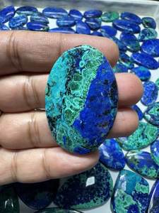 อะซูไรต์ มาลาไคต์ คุณภาพสูง ราคาขายส่ง พลอยหลวม เกรดพรีเมียม สำหรับทำเครื่องประดับ วัสดุเปลือกหอยธรรมชาติ - Product Image 3