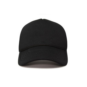 Casquette Trucker 5 Panneaux Bleue Unie Respirante en Maille avec Logo Brodé Personnalisé et Impression Premium – Vente en Gros, Réglable, en Mousse - Product Image 2