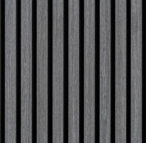 แผ่นอะคูสติกโพลีเอสเตอร์เคลือบวีเนียร์ไม้โอ๊คแบบรักษ์โลก ขนาด 600 มม.*2400 มม. ดีไซน์ทันสมัย ผลิตจาก MDF สำหรับกันเสียงภายในบ้านพักตากอากาศและโรงแรม - Product Image 3