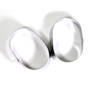 Oval Stainless Steel Non-Stick Adjustable <b>Cake</b> Ring <b>Mold</b> for Baking Desserts Mousse and Cheesecake - Product Image 3