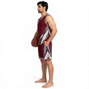 Ensemble Maillot et Short de Basketball Respirant Léger pour Entraînement, Match et Compétition - Product Image 3