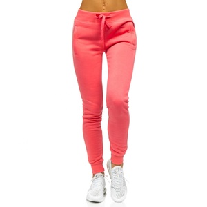 Women's Casual <b>Fleece</b> <b>Joggers</b> Mid Waist Regular Fit Quick Dry Breathable Polyester/Cotton Drawstring Closure for Gym Running - Product Image 1