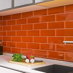 Carreaux de métro en céramique élégants et de qualité supérieure, design moderne, surface antidérapante, accents décoratifs pour les murs intérieurs de la cuisine, de la salle de bain et des écoles - Product Image 6