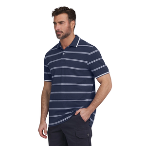 Camisas a Rayas para Hombre, Tallas Grandes, Diseño Personalizado, Cuello Camisero Elegante, Color Sólido, Secado Rápido, Transpirable - Product Image 3