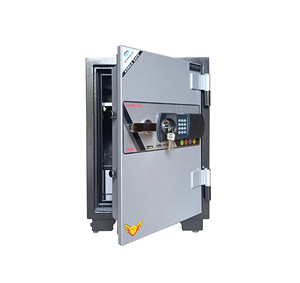 Caja Fuerte para Oficina Hoshang HS-69E, Impermeable, con Recubrimiento en Polvo, Construcción Antioxidante, Sistema de Bloqueo con Llave y Contraseña, Fabricada en Vietnam - Product Image 2