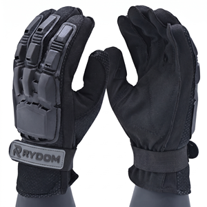 Full Finger Racing Gloves With Palm Guard And Adjustable Wrist Strap For Outdoor Activities Tactical Gloves Hard Knuckle - Product Image 1