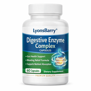 Capsules de complexe enzymatique digestif, santé intestinale, soulagement des ballonnements, complément alimentaire, fabricant OEM, étiquette privée - Product Image 3