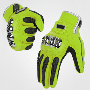 Guantes de Motocicleta de Último Diseño con Protección de Fibra de Carbono en los Nudillos para Motociclistas Estadounidenses |   Guantes de Protección Profesionales para Carreras - Product Image 1