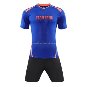Conjunto de Camiseta de Fútbol Personalizada por Sublimación, Transpirable, Antibacterial, UPF 50+, Tallas Grandes, Uniformes de Entrenamiento - Product Image 5