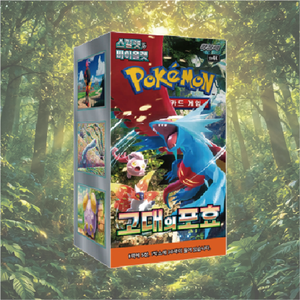 Boîte de boosters de cartes à collectionner Pokémoned Sv4k Ancient Roars, édition coréenne, 30 paquets, en papier, pour joueurs et collectionneurs - Product Image 1