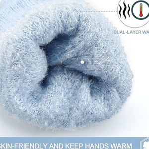 Gants d'hiver 2026, nouveau design, en acrylique/coton, tissu respirant, pour hommes et femmes - Product Image 3