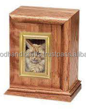 Boîte d'urne en bois de vente chaude pour les cendres d'animal familier Urnes de crémation en bois pour les cendres de chat et de chien Urnes en palissandre à bas prix - Product Image 5