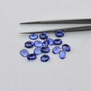 Piedra Preciosa Suelta de Tanzanita Azul Real Natural de 4x6mm, Corte Ovalado Facetado, Diseño Único para Joyería, Ofertas de Moda - Product Image 3