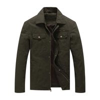 Veste en jean personnalisée bleu foncé pour homme, style camionneur classique, boutonnée, manches longues, décontractée, écologique, printemps