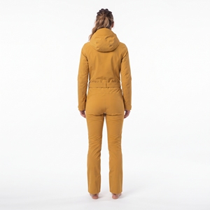 Traje de esquí de una pieza con capucha para mujer, impermeable, a prueba de viento, transpirable, de nailon, para invierno y nieve - Product Image 5