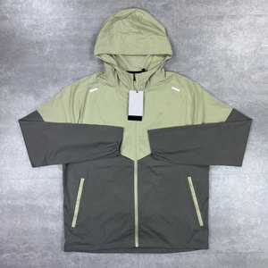 Ensemble coupe-vent unisexe en gros : veste à capuche et pantalon assorti, léger, pour le sport en extérieur, la course, l'entraînement et le fitness - Product Image 2