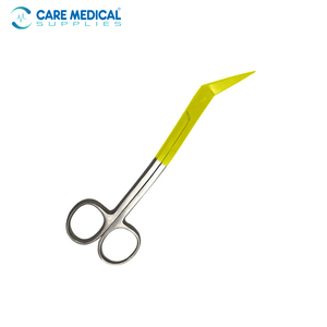 Tijeras Dentales Ortodónticas con Mango Curvo, Acero Inoxidable Alemán, Tijeras Médicas con Certificación CE, Juego de Instrumentos de Alta Calidad - Product Image 1