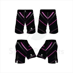 Shorts de MMA professionnels pour entraînement, matériau de haute qualité, respirant, vêtements de sport pour hommes, shorts de MMA personnalisés sublimés - Product Image 3