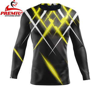 Rash Guard de Spandex para BJJ con Estampado Personalizado al por Mayor - Product Image 3