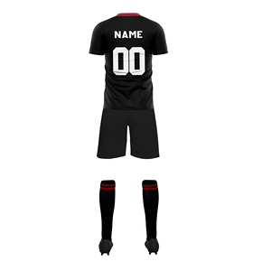 Conjunto de Uniforme de Fútbol Personalizado, Transpirable y de Secado Rápido, con Cintura Elástica, para Venta al Por Mayor - Product Image 3